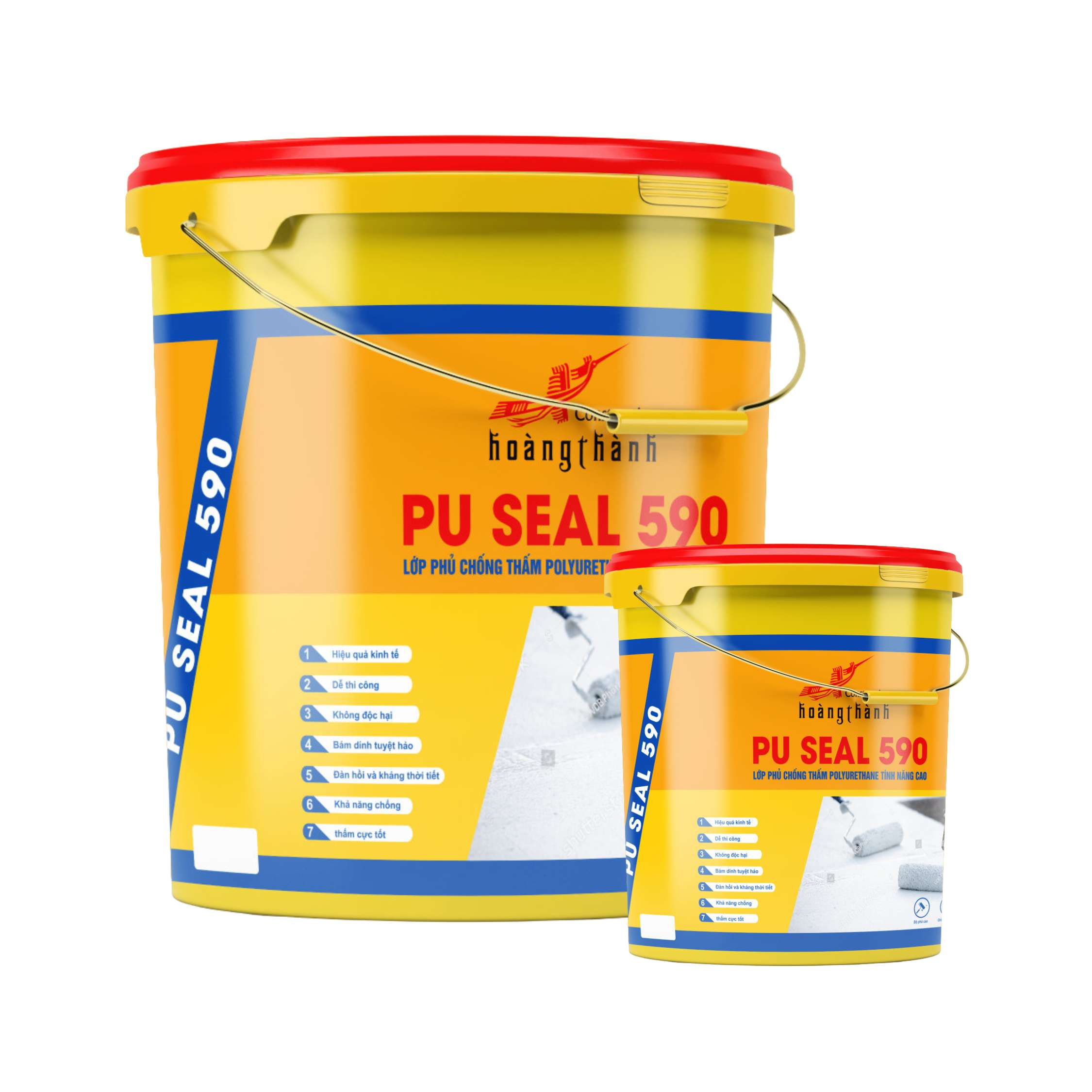 PU SEAL 590 | Chống Thấm Polyurethane Gốc Nước Lộ Thiên